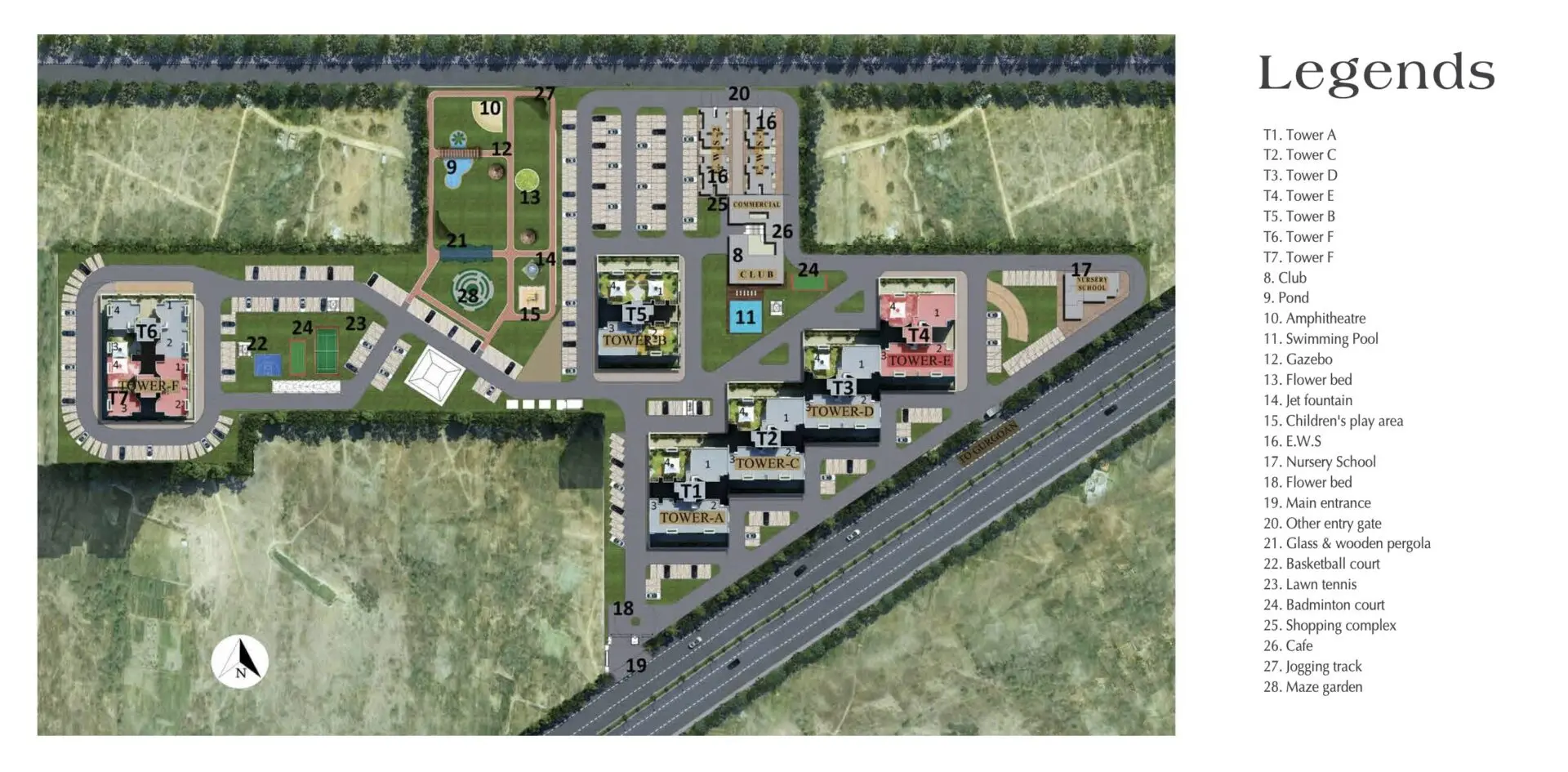 Pareena Coban Residencies Master Plan